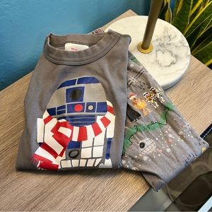 EUC Hanna Andersson Star Wars PJ set. 💯 organic cotton.   Print no longer sold.